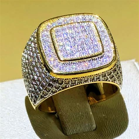 Exploring Hip Hop Bling: The Rise of Men's Iced Out Rings 